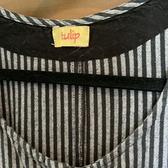 Flattering,Striped cotton dress/tunic - Picture 2 of 3